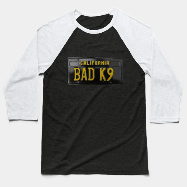 Bad K9 California baseball tee