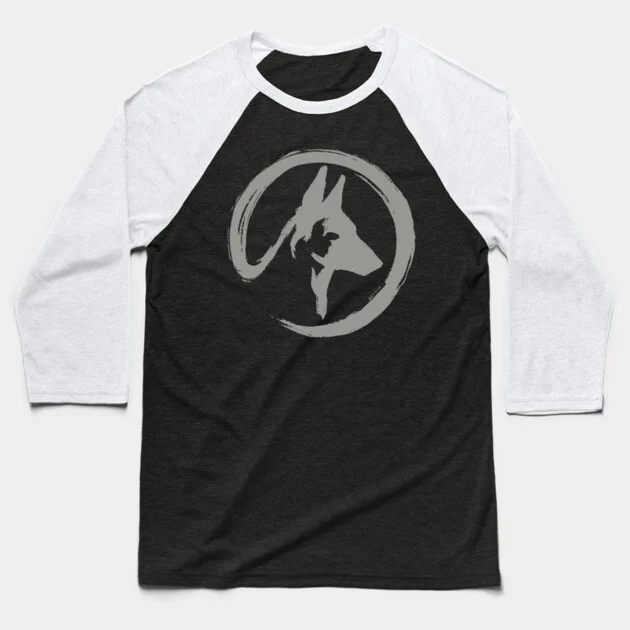 Goofy Brush Stroke Logo baseball tee