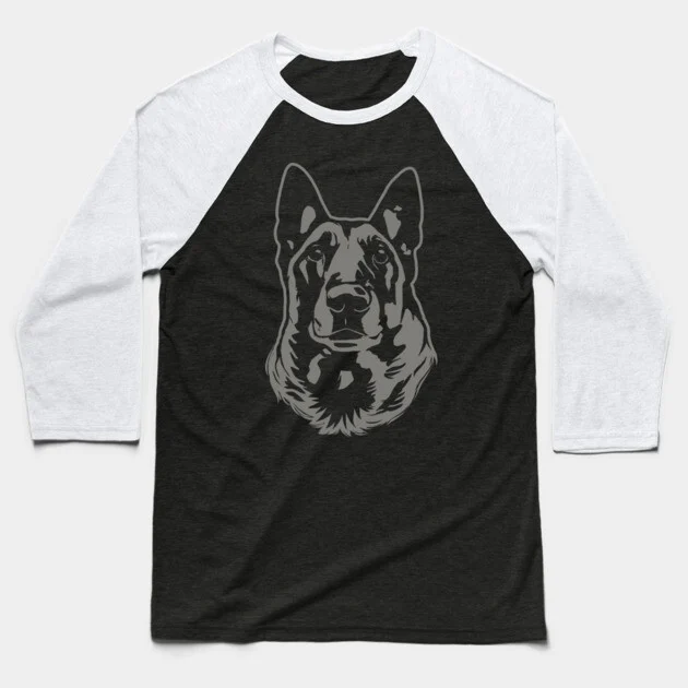 Goofy Grey Icon baseball tee